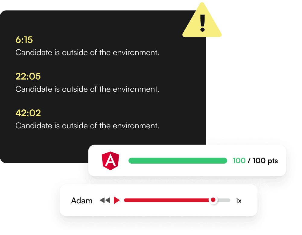 Cheating detection technical assessment